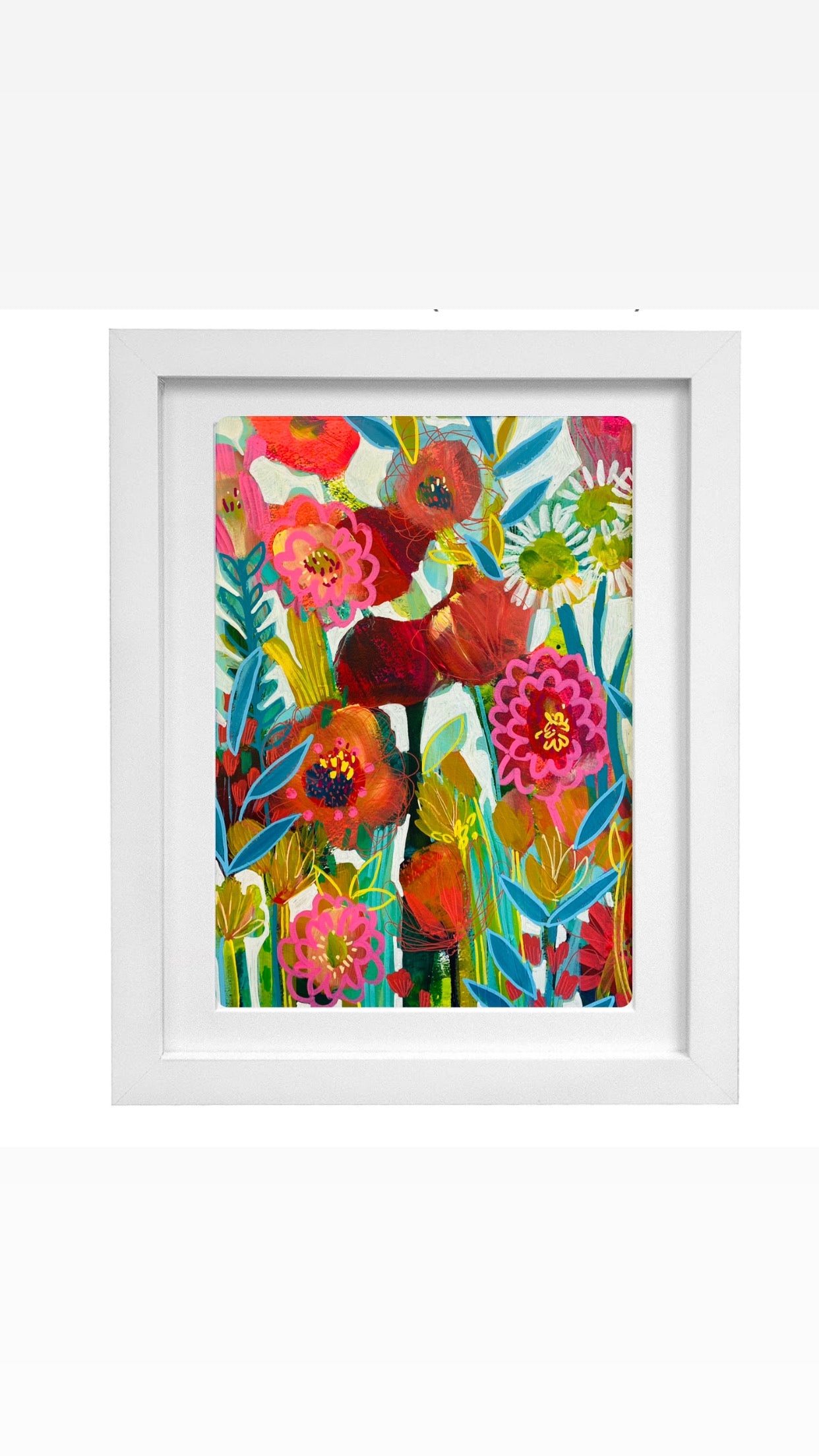 Art Print - Happy Flowers 2