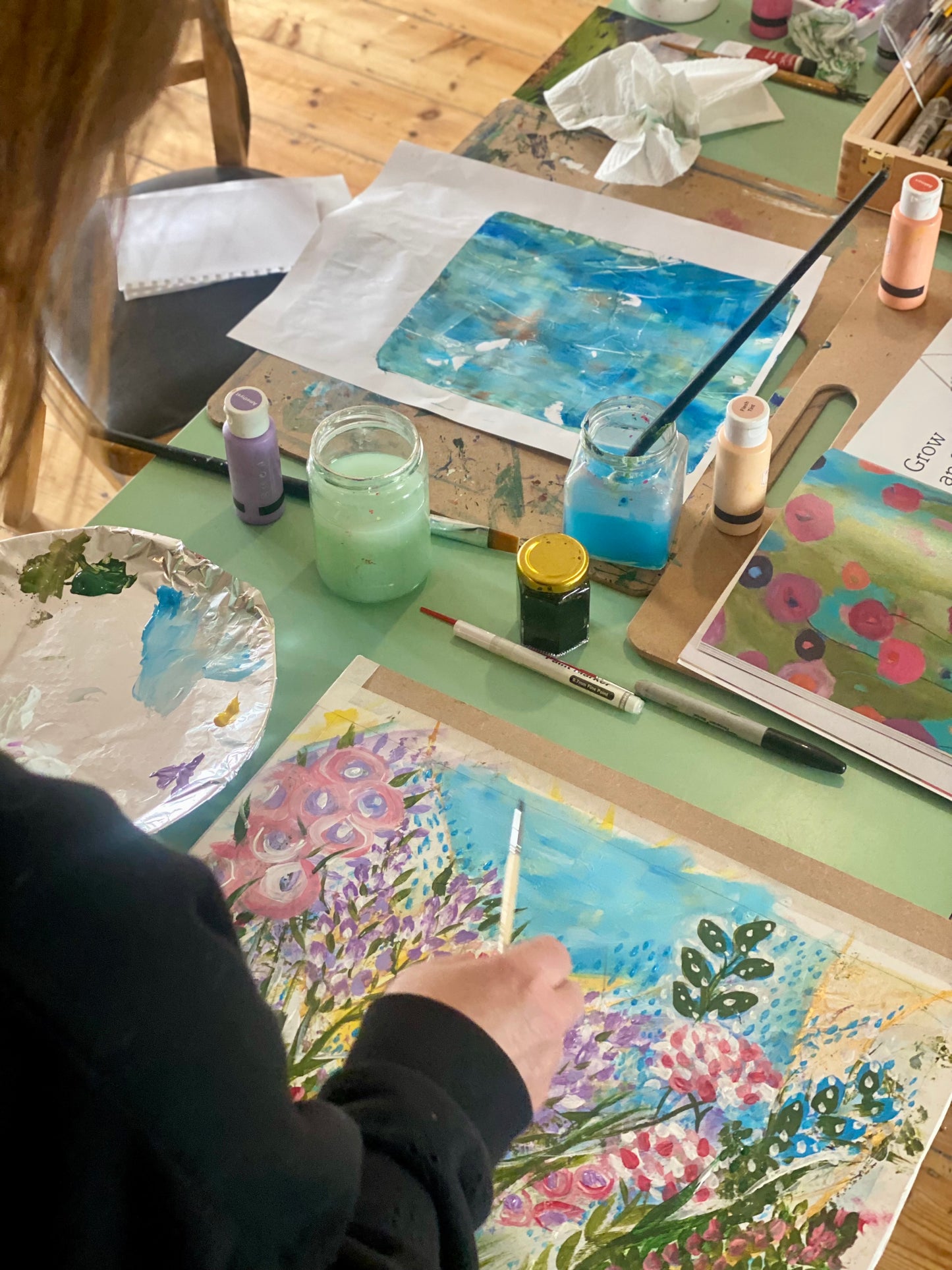 1-1 painting session