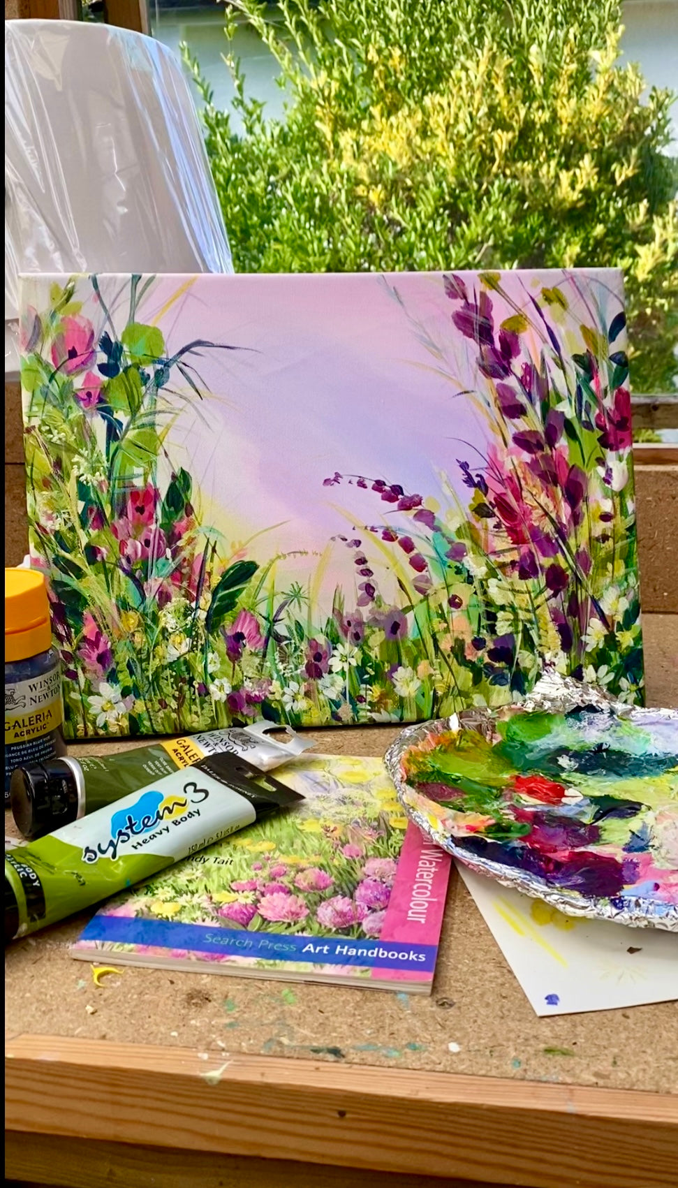 1-1 painting session