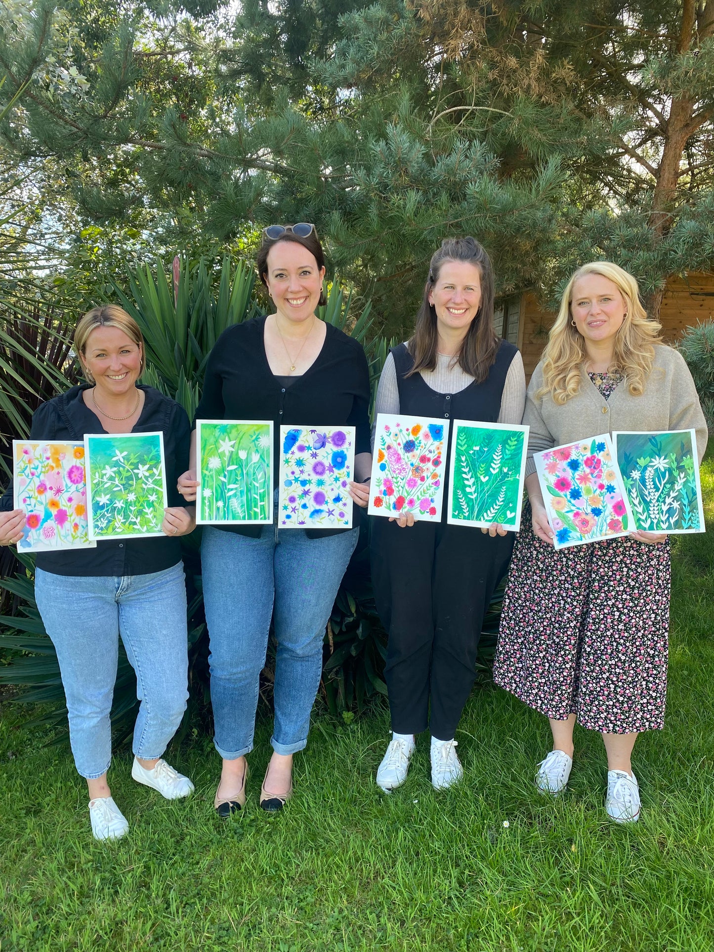 LAST ASK ITALIAN WORKSHOP _ 4th June - Happy Watercolour floral workshop!