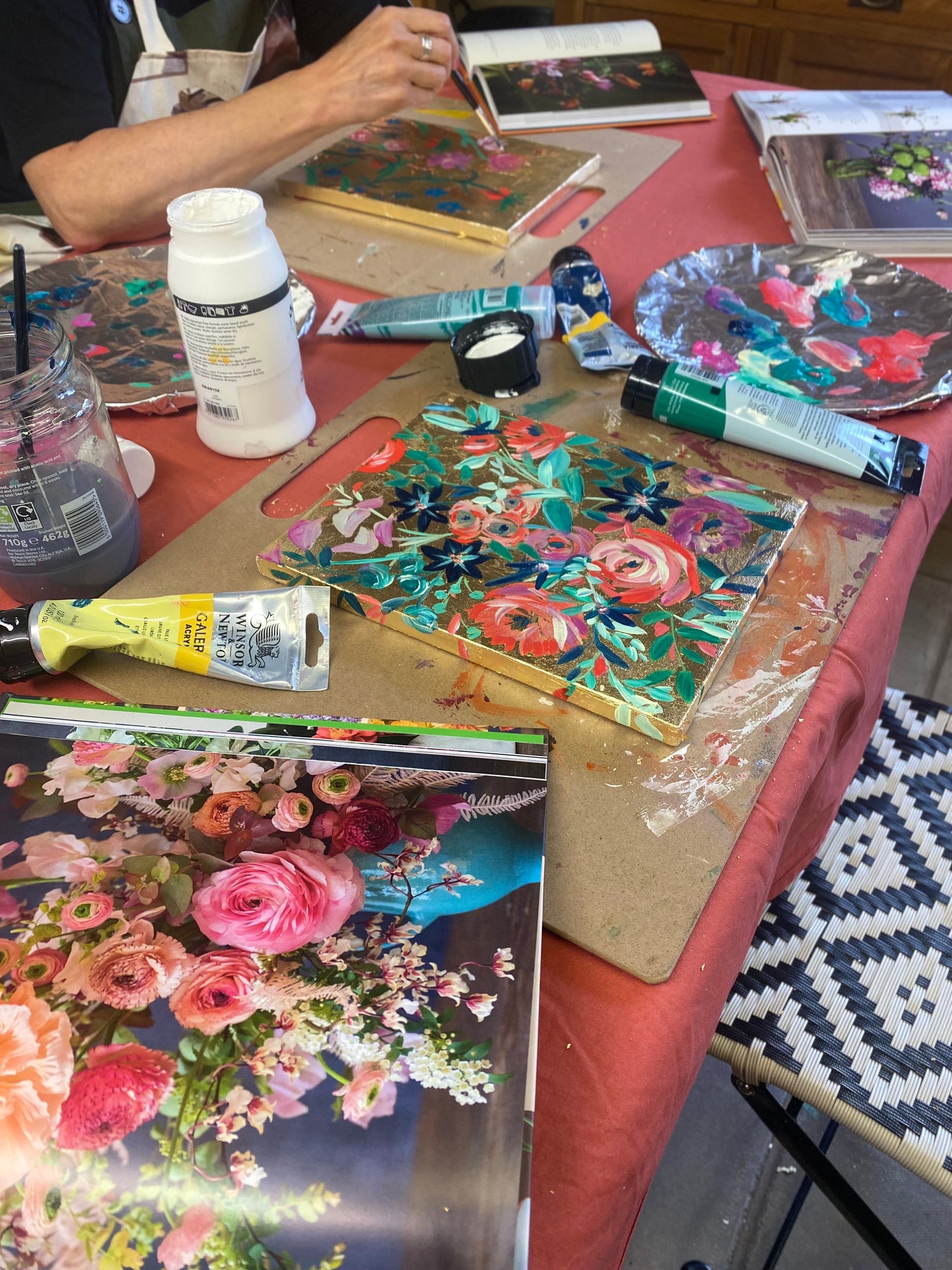 1-1 painting session