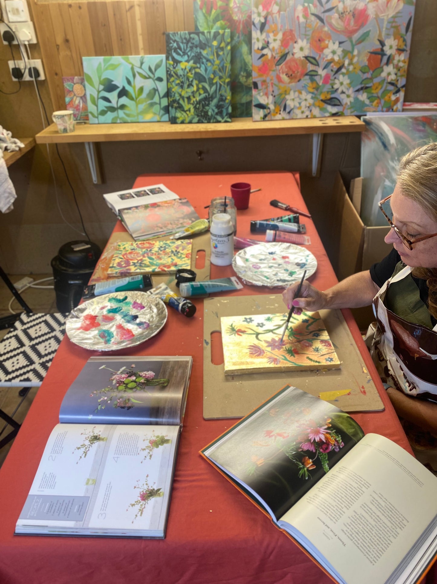 1-1 painting session