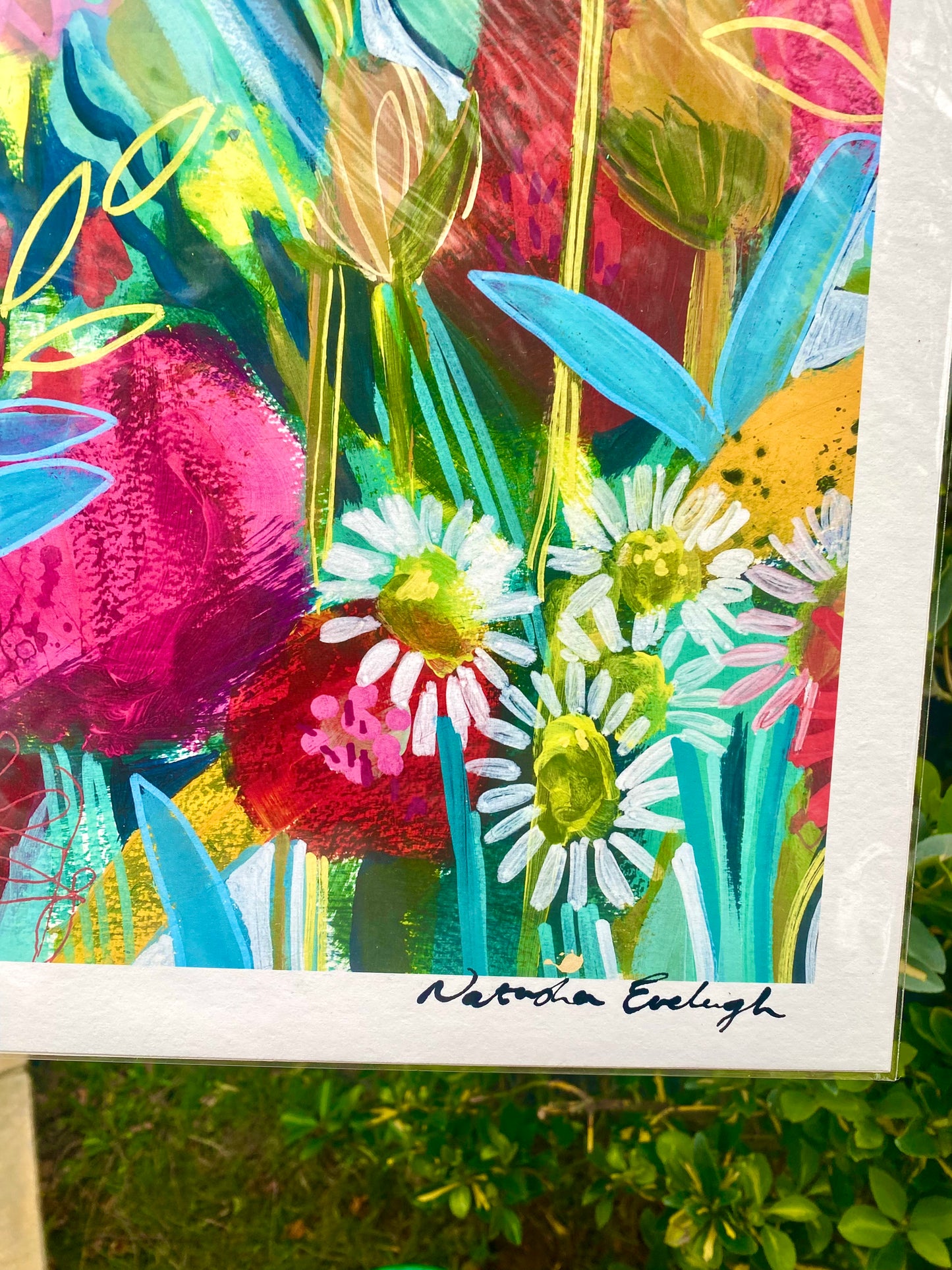 Art Print - Happy Flowers 3