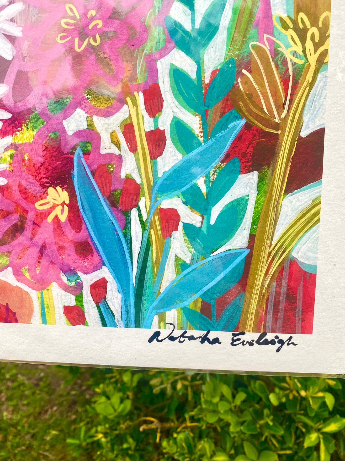 Art Print - Happy Flowers 4
