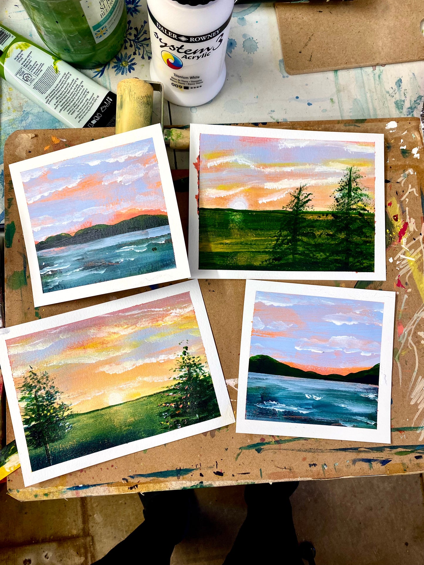 1-1 painting session