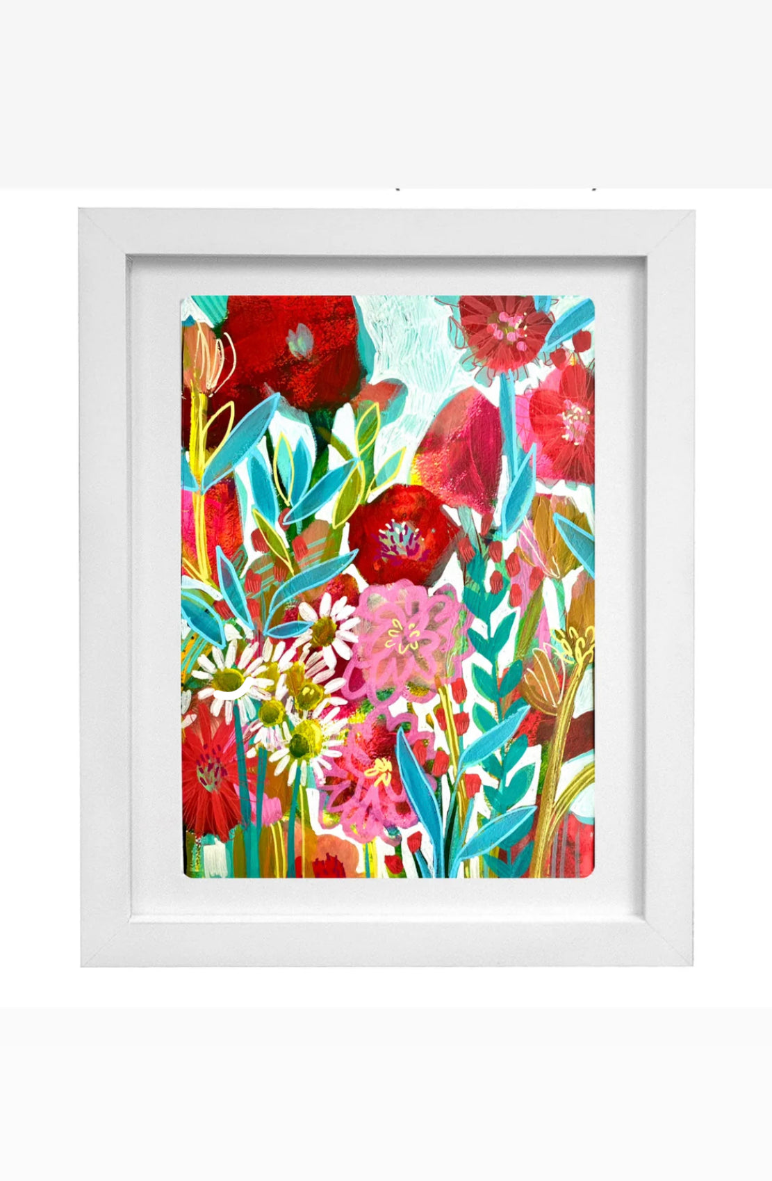 Art Print - Happy Flowers 4