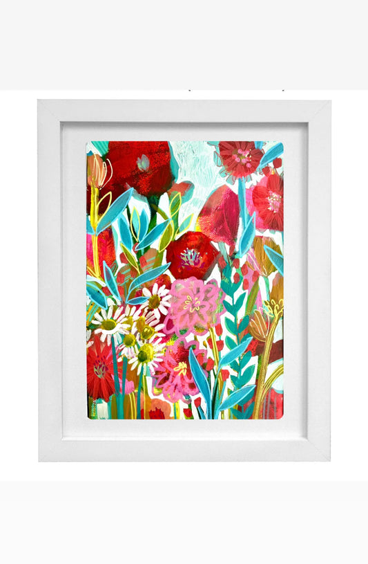 Art Print - Happy Flowers 4